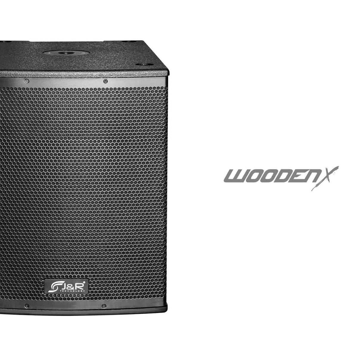 J&R J5260 Wooden X Subwoofer activo 15" 1800 W clase AB