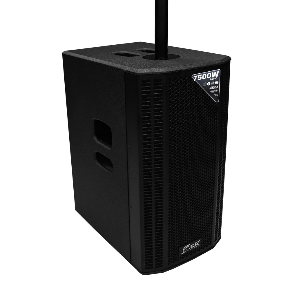 J&R J5300 Sistema array activo 2 x 10" 550 W con DSP Turbo y Bluetooth