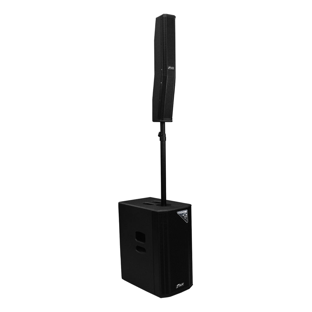 J&R J5300 Sistema array activo 2 x 10" 550 W con DSP Turbo y Bluetooth
