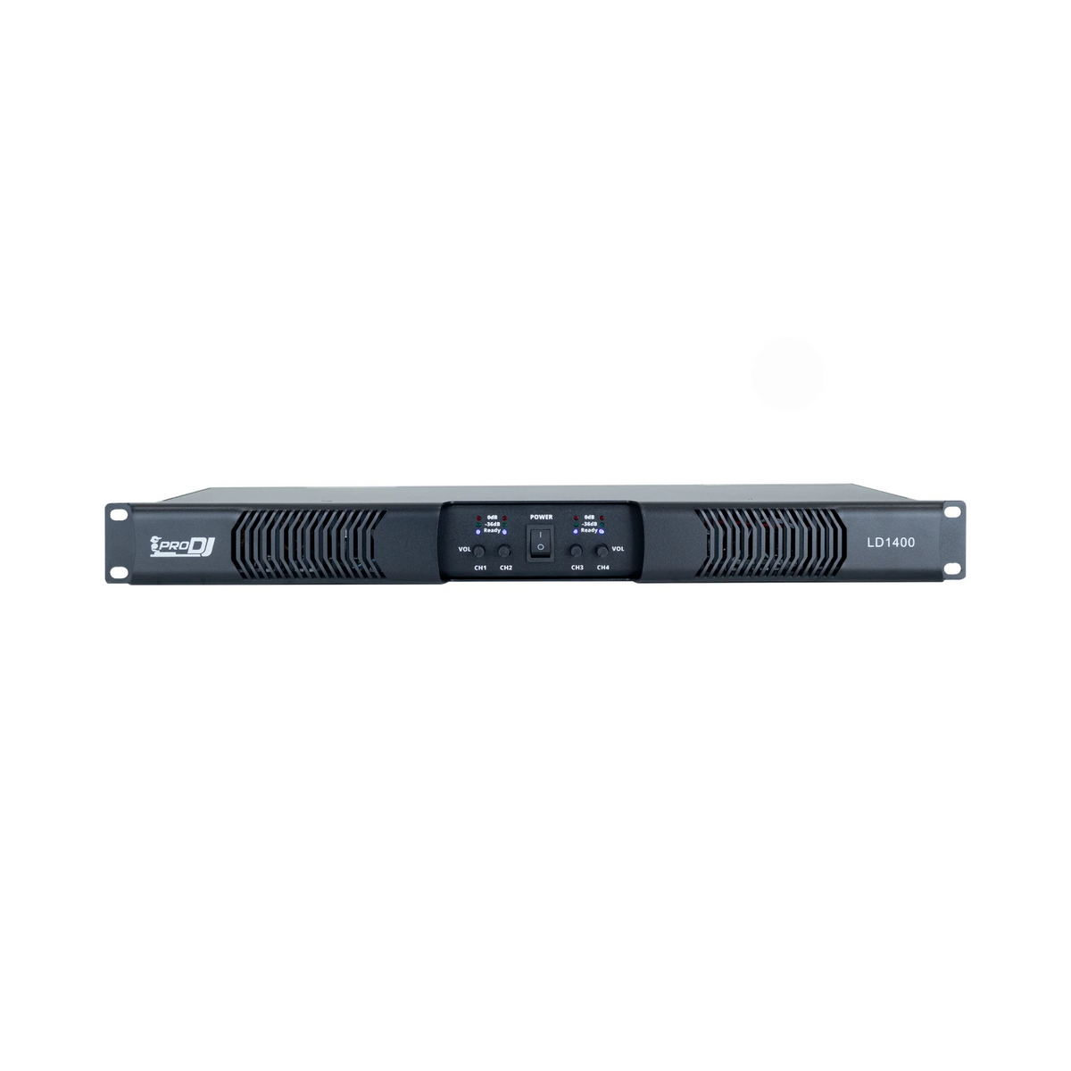 Pro DJ LD1400 Amplificador clase D de 4 canales 350 W