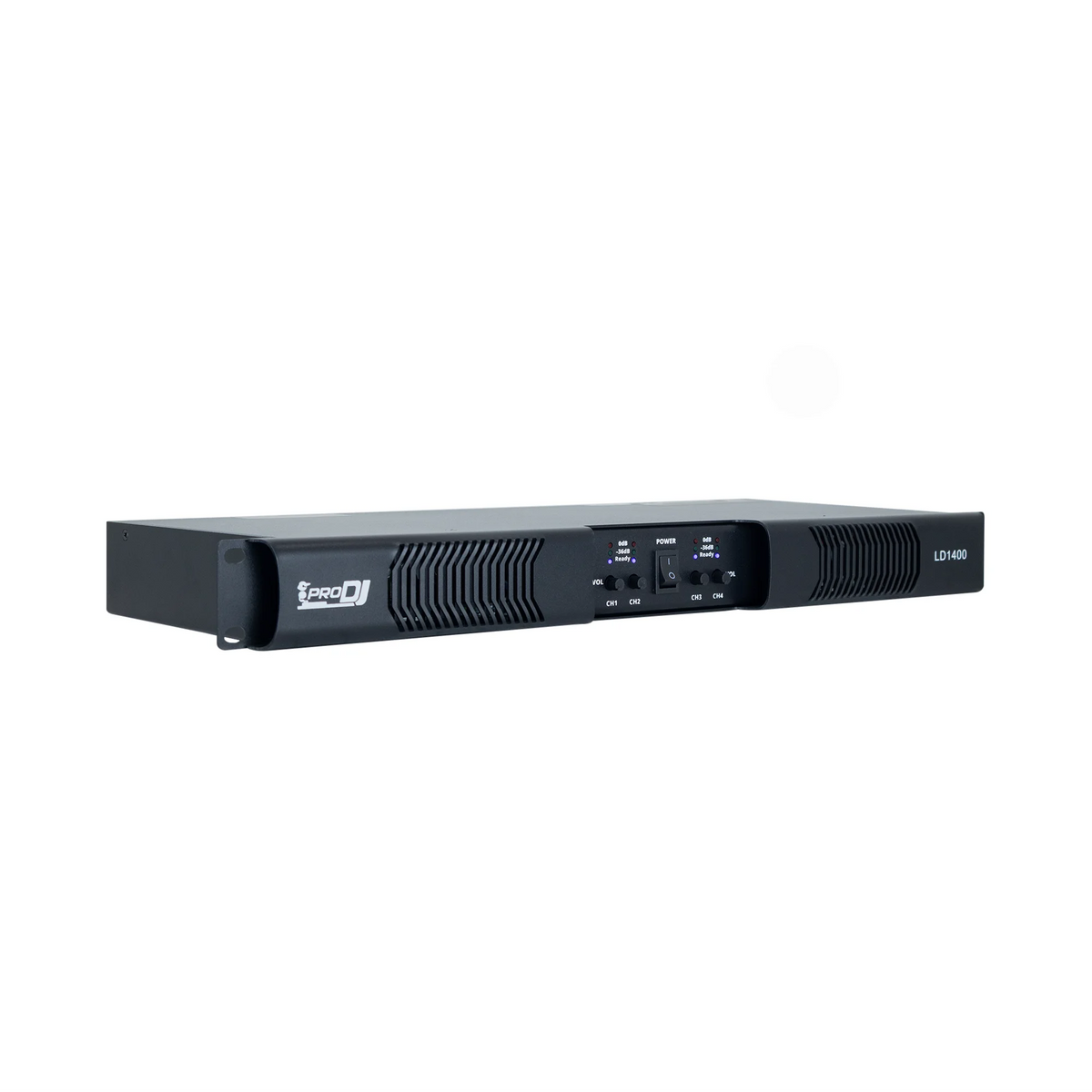 Pro DJ LD1400 Amplificador clase D de 4 canales 350 W