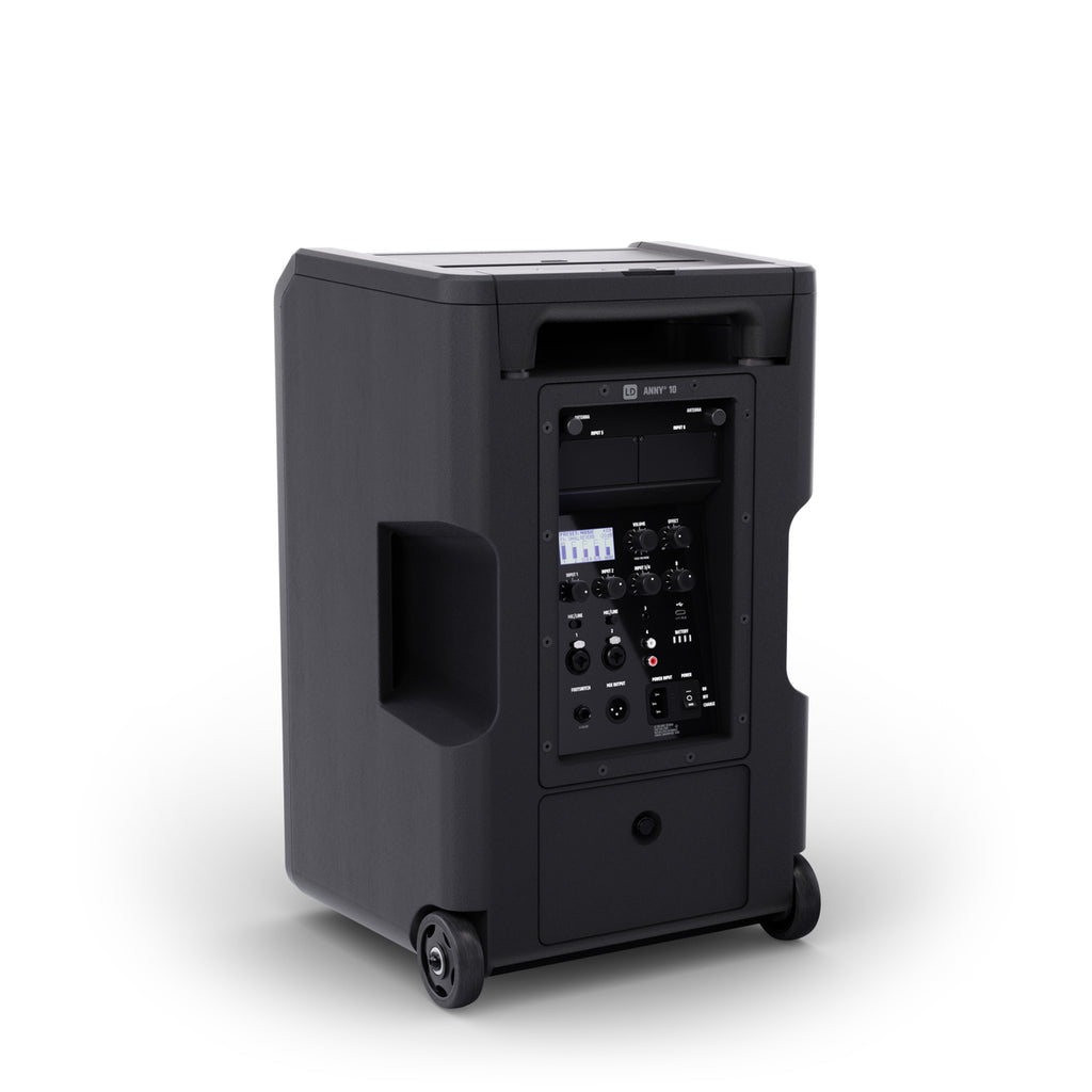 LD Systems ANNY 10 Parlante recargable Bluetooth 10" mezclador