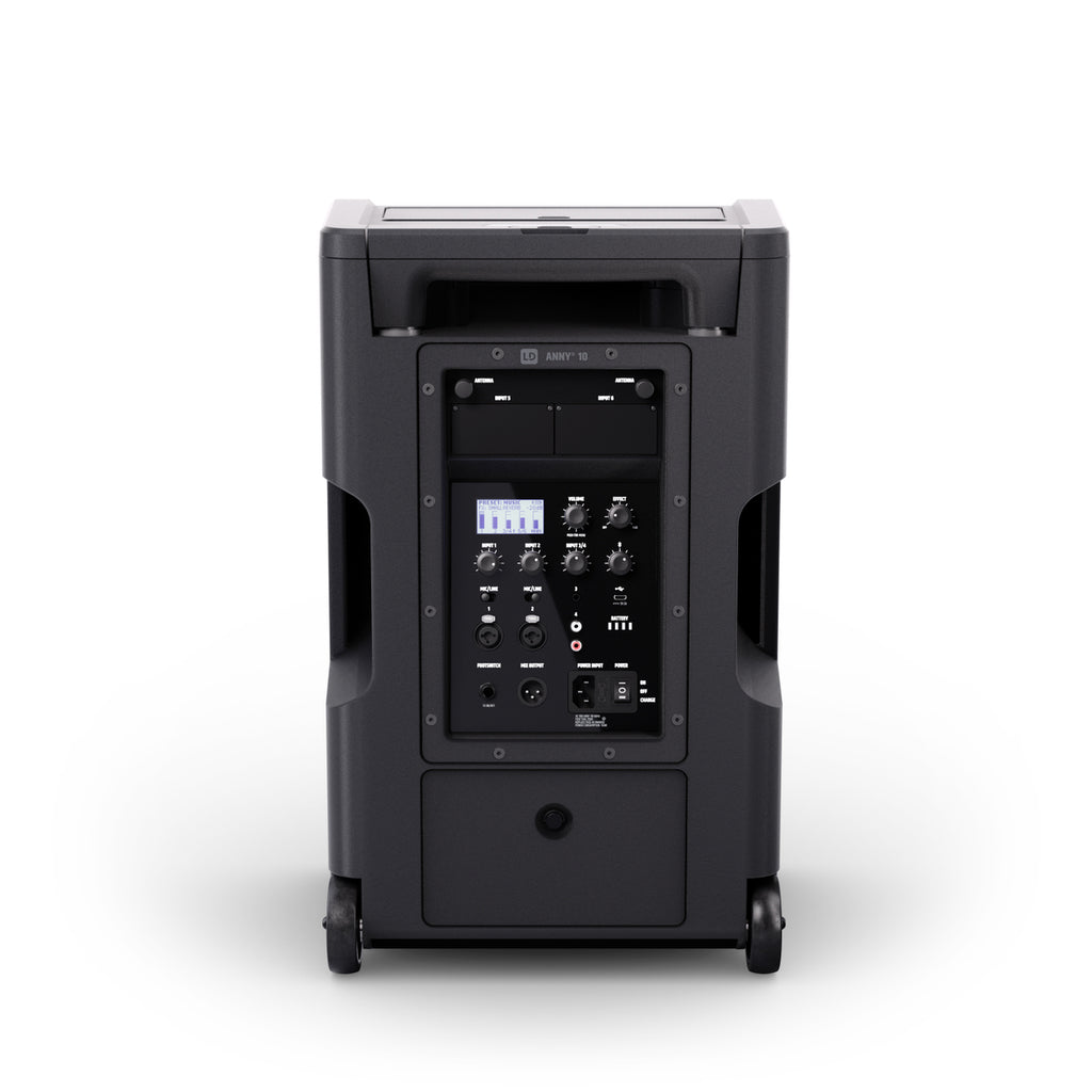 LD Systems ANNY 10 Parlante recargable Bluetooth 10" mezclador