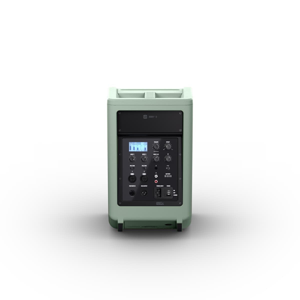 LD Systems ANNY 8 GN Parlante recargable Bluetooth verde mezclador