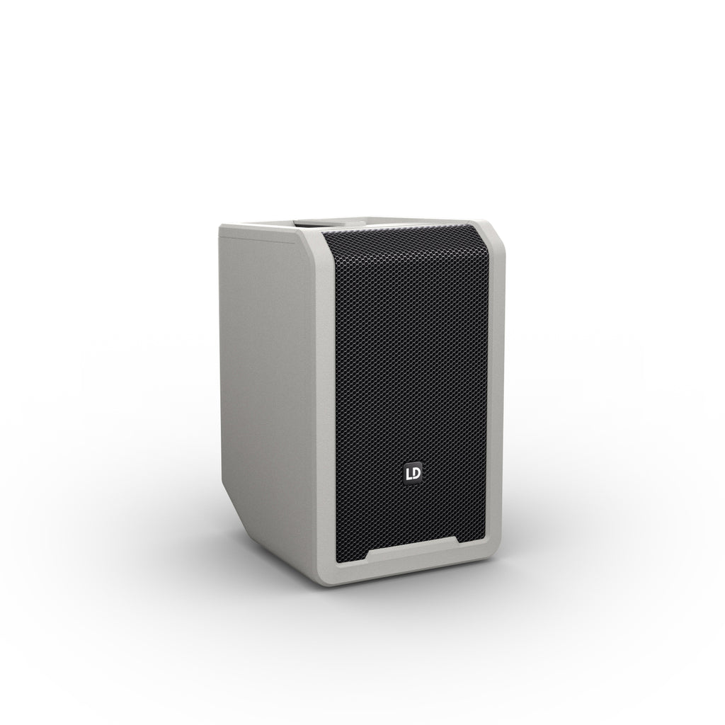 LD Systems ANNY 8 G Parlante recargable Bluetooth gris con mezclador