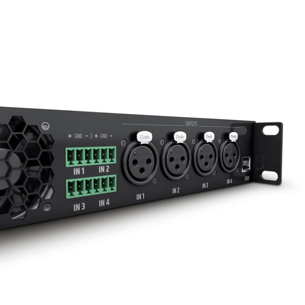 LD Systems CURV 500 I AMP Amplificador de instalación 4 canales Clase D con DSP
