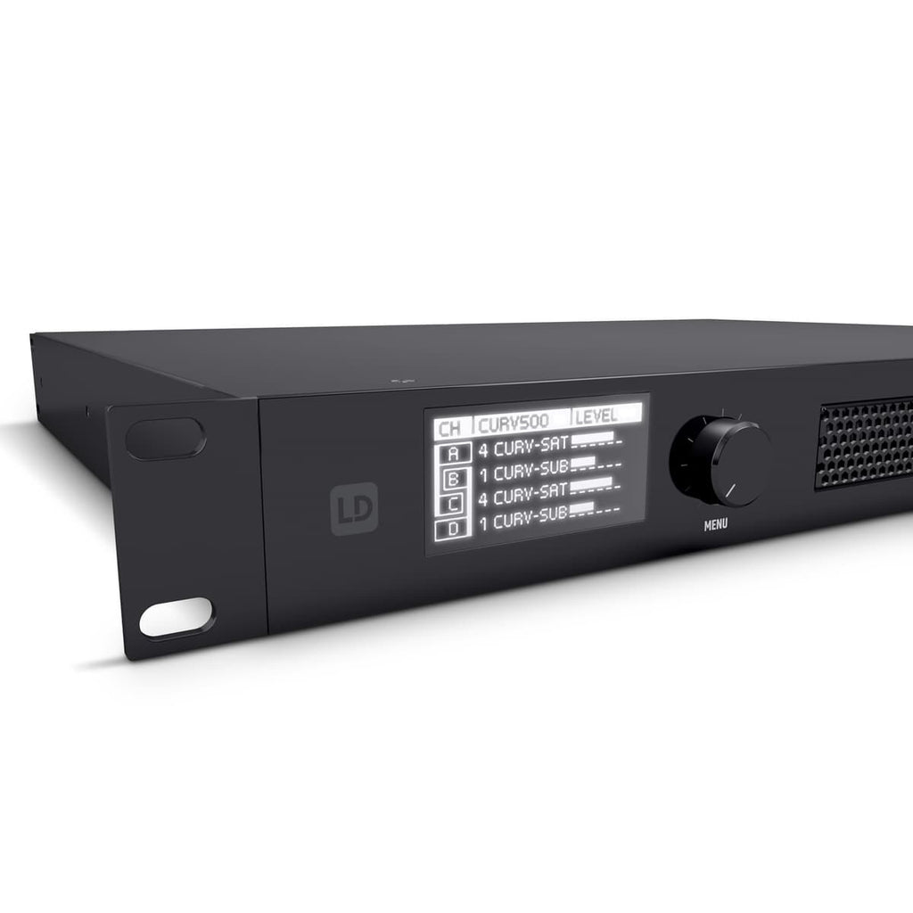 LD Systems CURV 500 I AMP Amplificador de instalación 4 canales Clase D con DSP