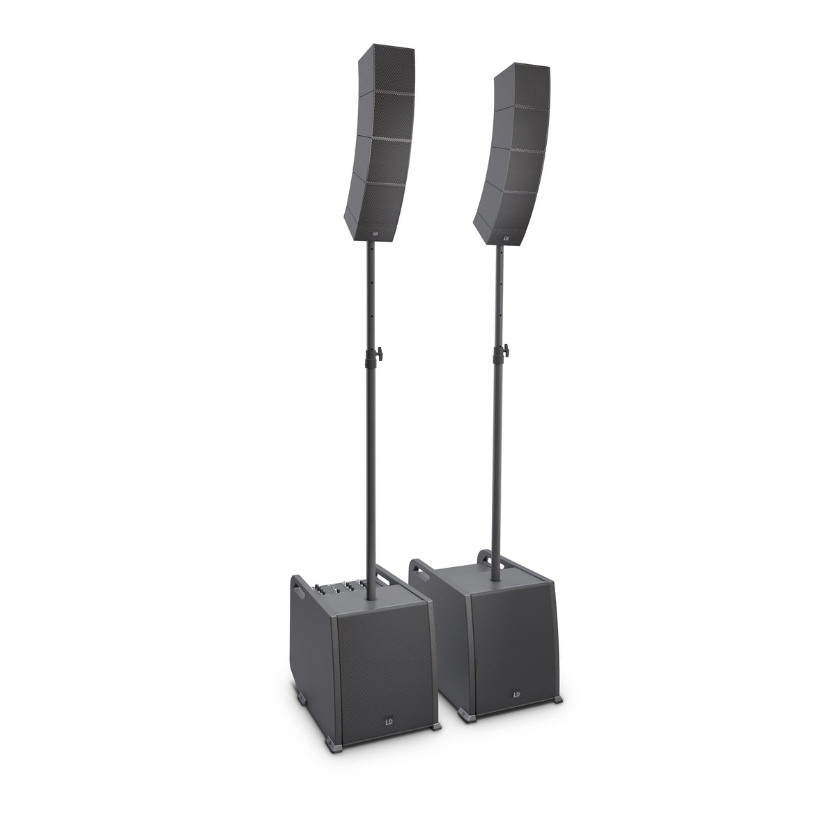 LD Systems CURV 500 PS Sistema de array portátil, 920 W RMS, con mezclador y Bluetooth
