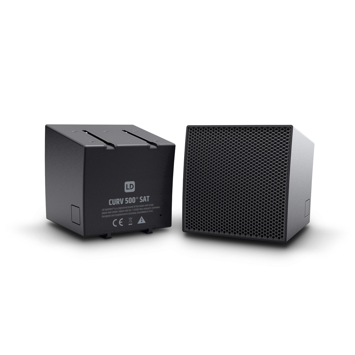 LD Systems CURV 500 S2 Dos satélites pasivos para array portátil Curv 500, negro