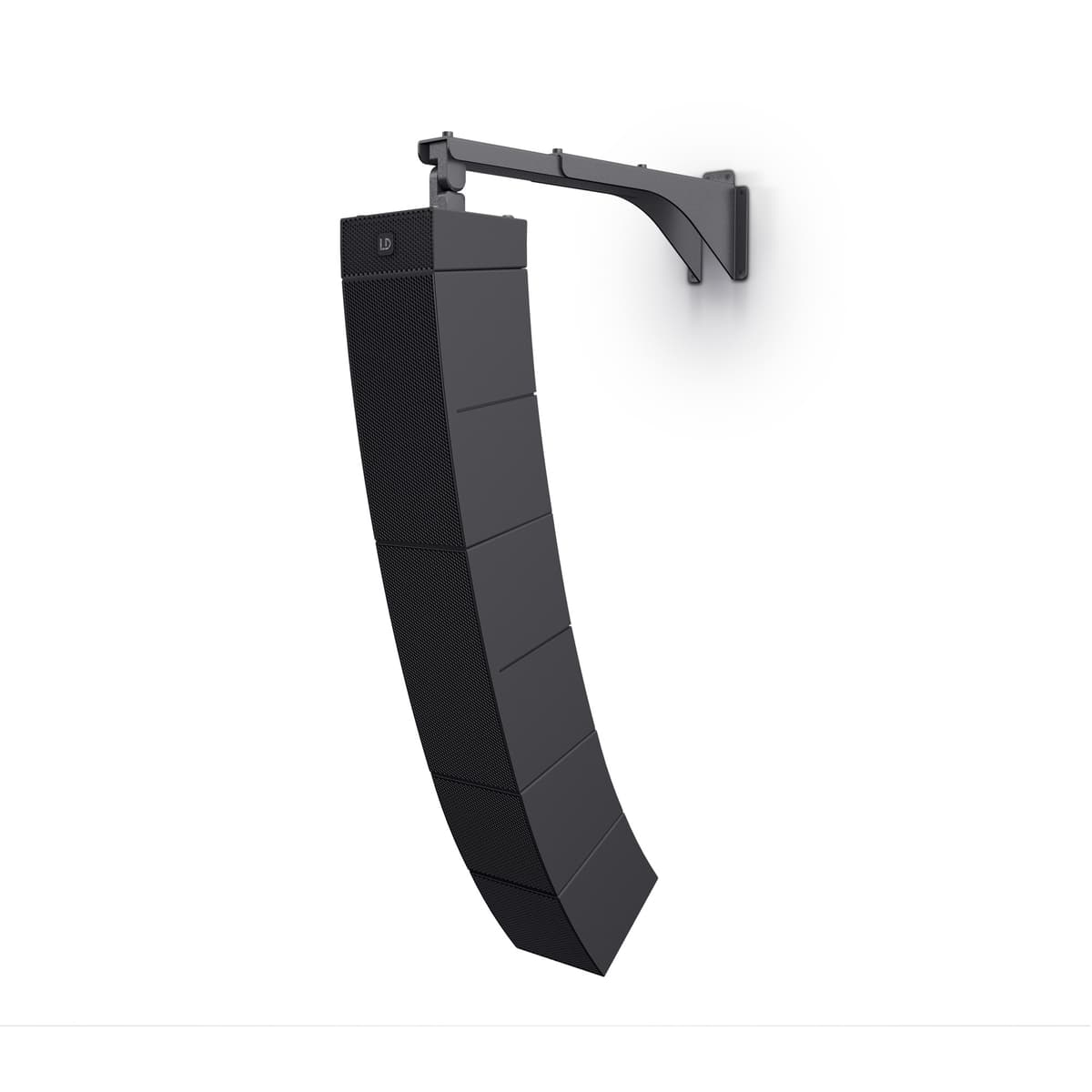 LD Systems CURV 500 WM BL Soporte de pared inclinable y giratorio, hasta 6 satélites