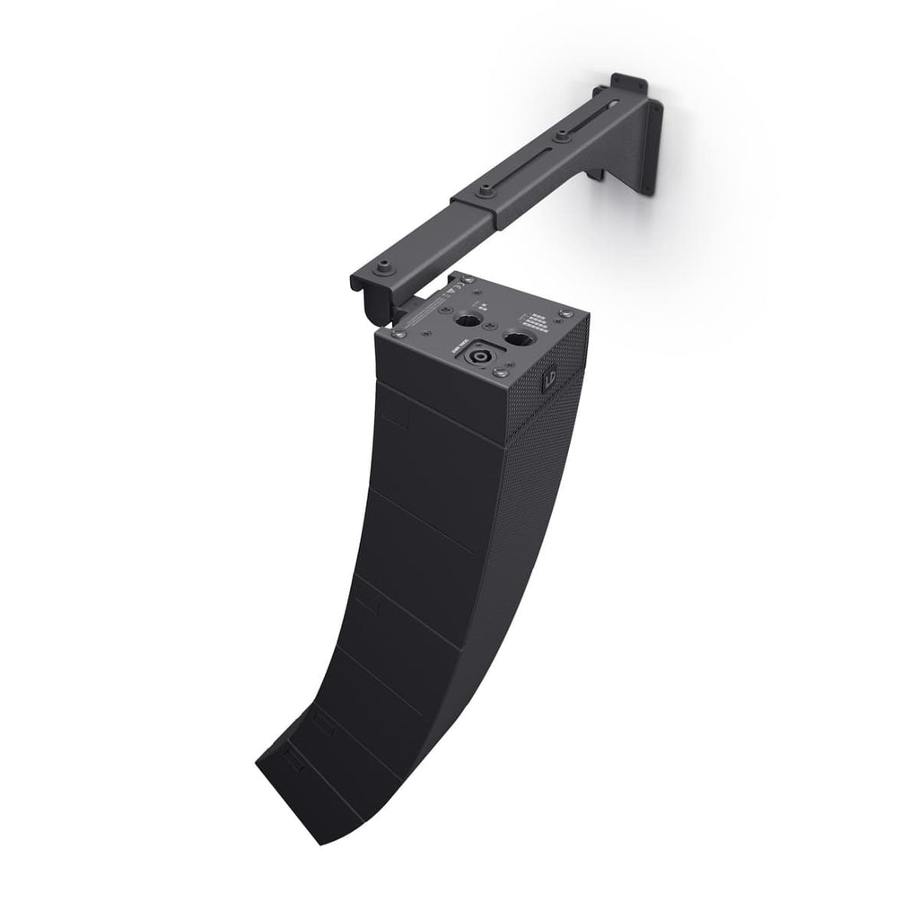 LD Systems CURV 500 WM BL Soporte de pared inclinable y giratorio, hasta 6 satélites