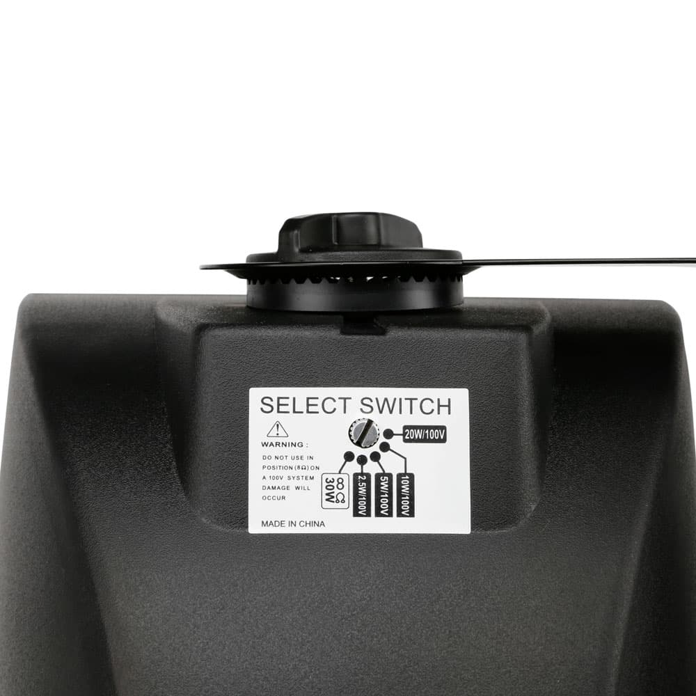 LD Systems CWMS 52 B 100 V Parlante de pared 5.25" 2 vías 100 V negro (par)
