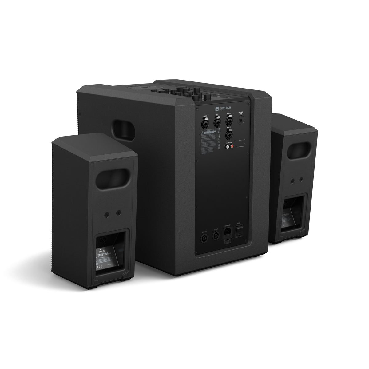LD Systems DAVE 10 G4X Cabina activa 2.1 10" 680 W con Bluetooth