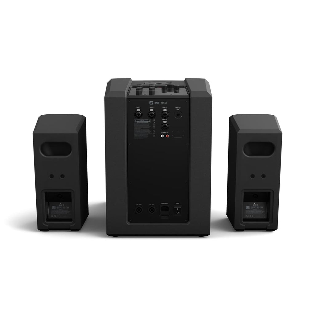 LD Systems DAVE 10 G4X Cabina activa 2.1 10" 680 W con Bluetooth