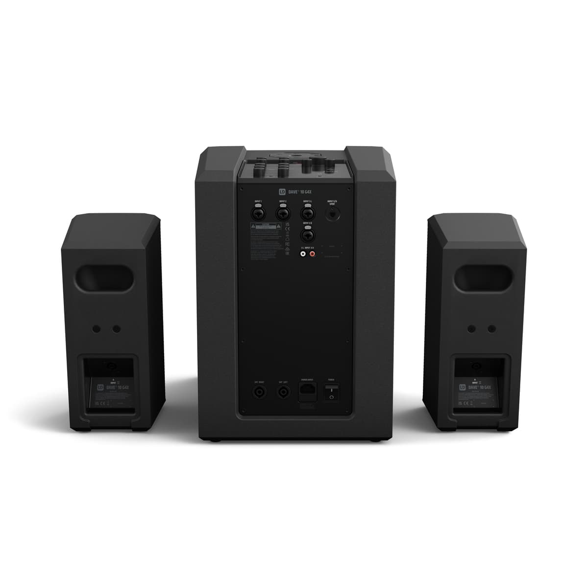 LD Systems DAVE 10 G4X Cabina activa 2.1 10" 680 W con Bluetooth