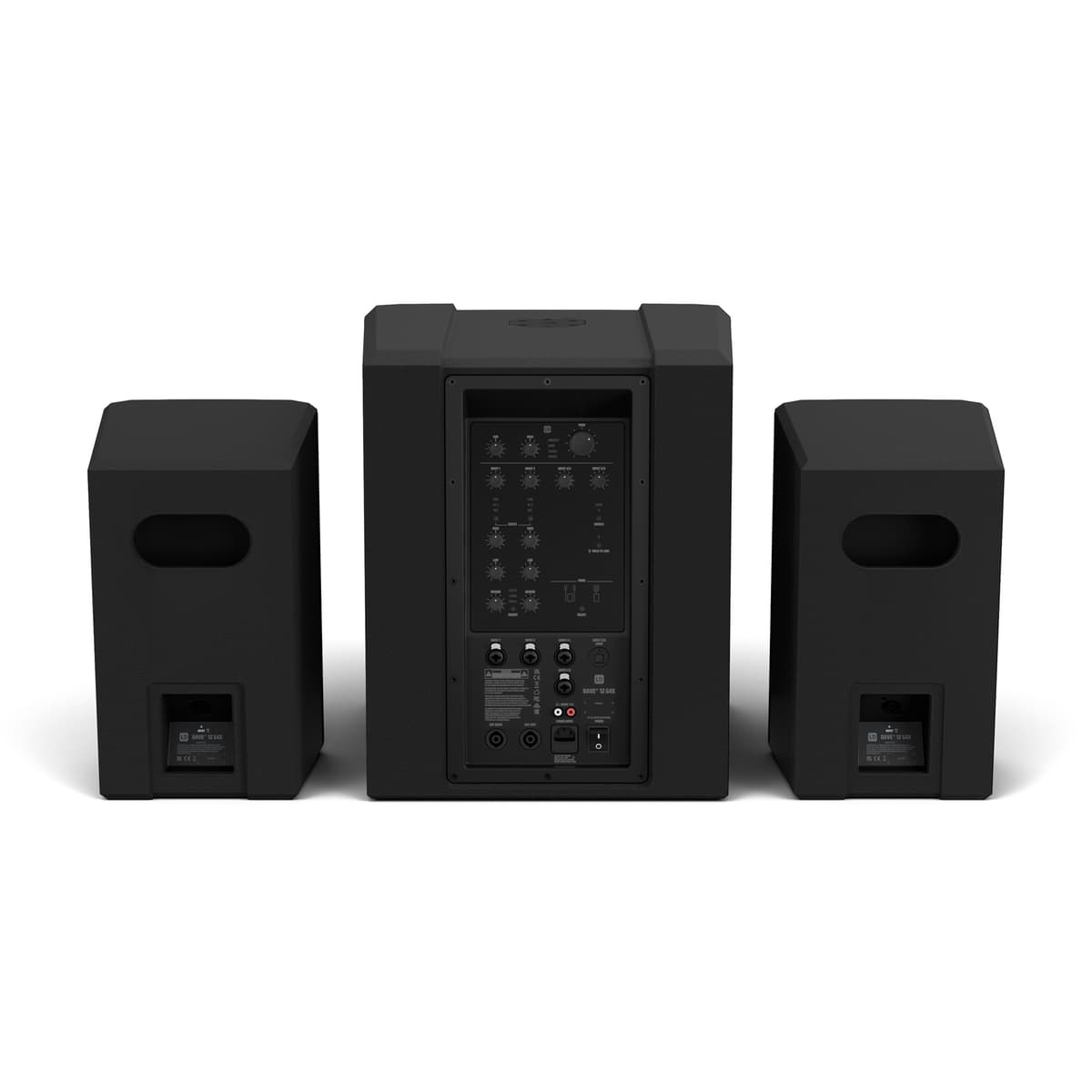 LD Systems DAVE 12 G4X Cabina activa 2.1 12" 1460 W con Bluetooth