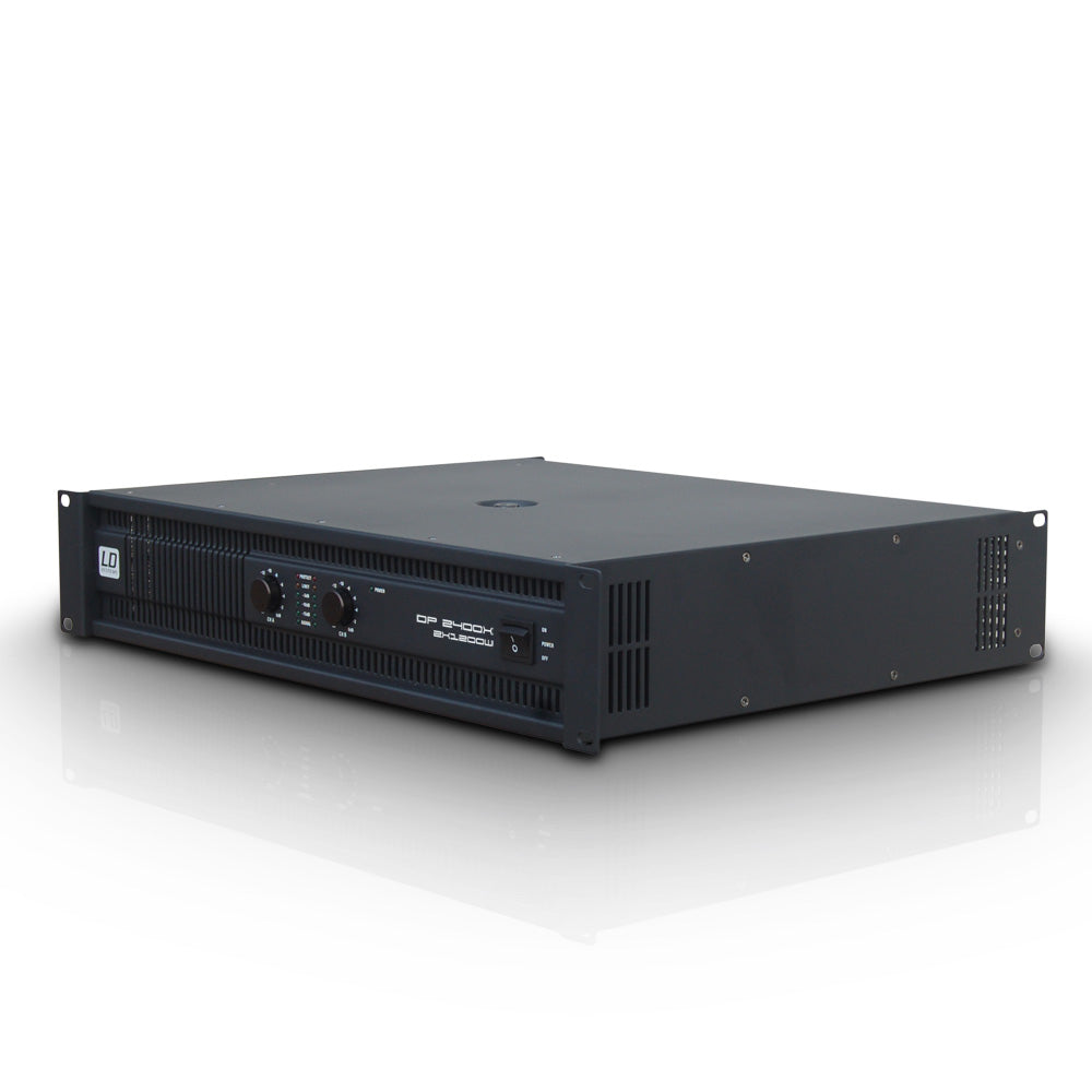 LD Systems DEEP2 2400 X Amplificador de potencia 2 x 1200 W a 2 Ohmios