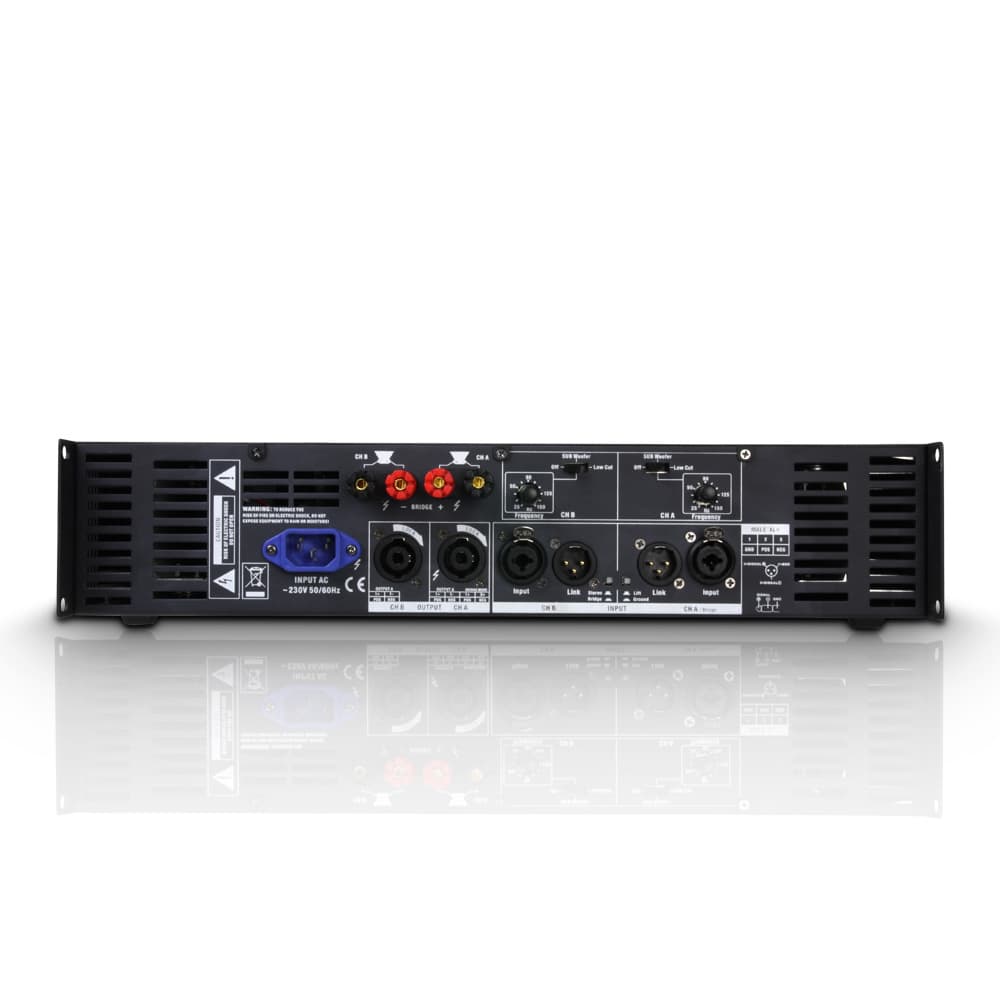 LD Systems DEEP2 2400 X Amplificador de potencia 2 x 1200 W a 2 Ohmios