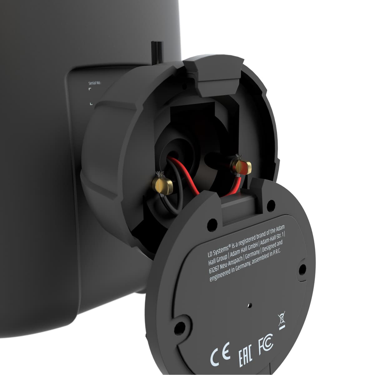 LD Systems DQOR 5 B Parlante de exterior 5" 8 ohm negro (par)