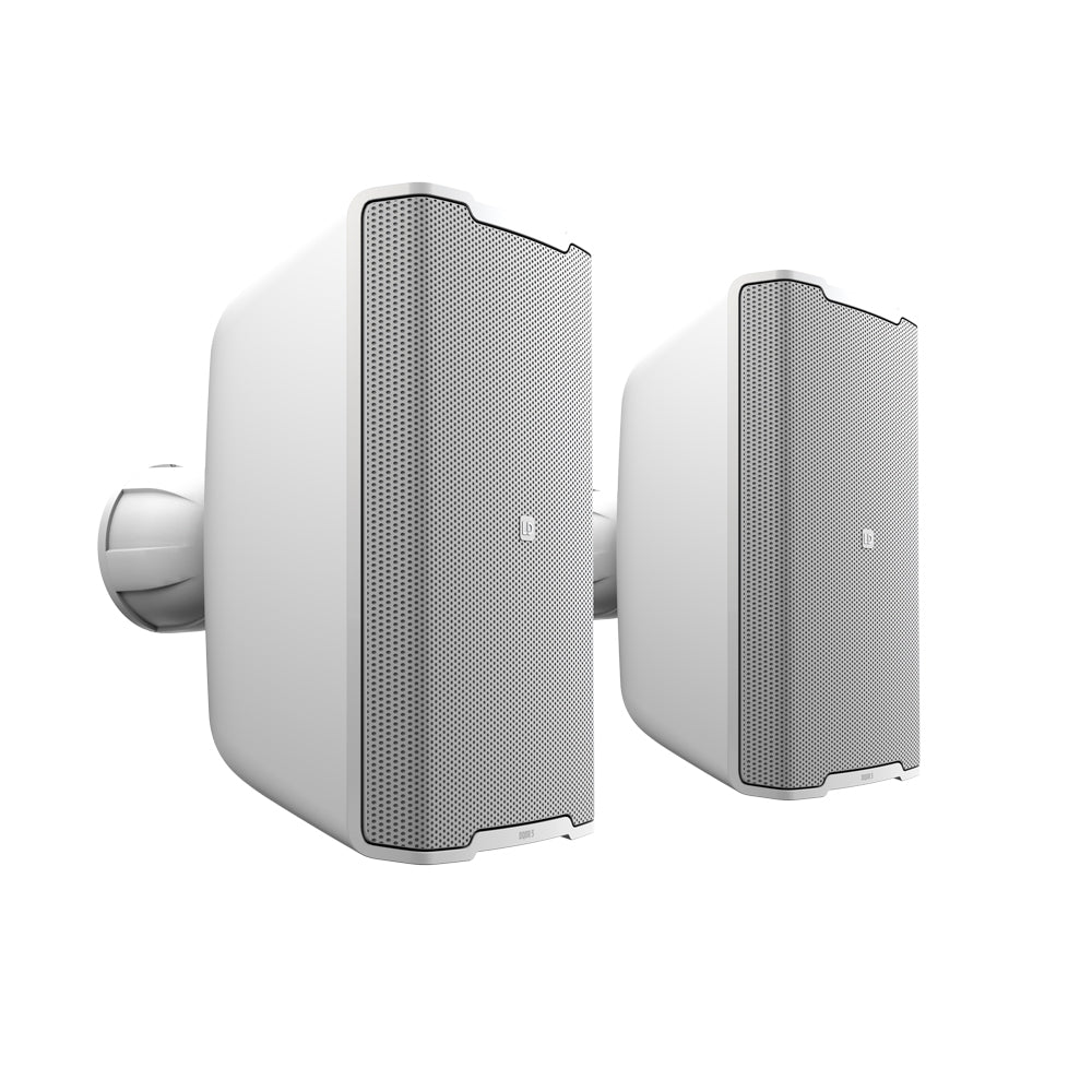 LD Systems DQOR 5 W Parlante de exterior 5" 8 ohm blanco (par)