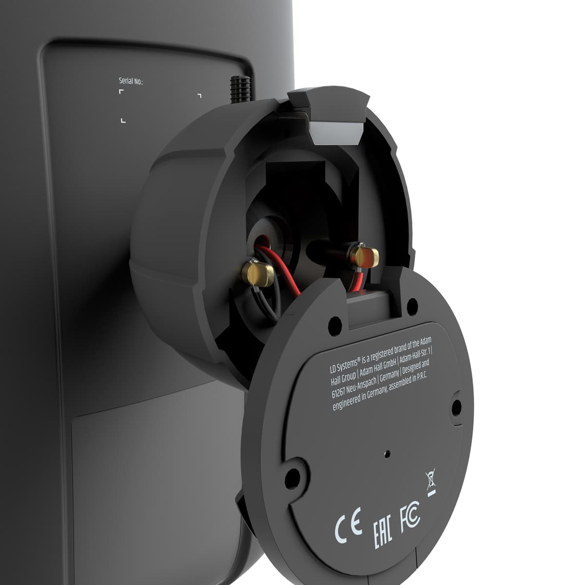 LD Systems DQOR 8 T B Parlante de exterior 8" 70/100 V negro 120 W