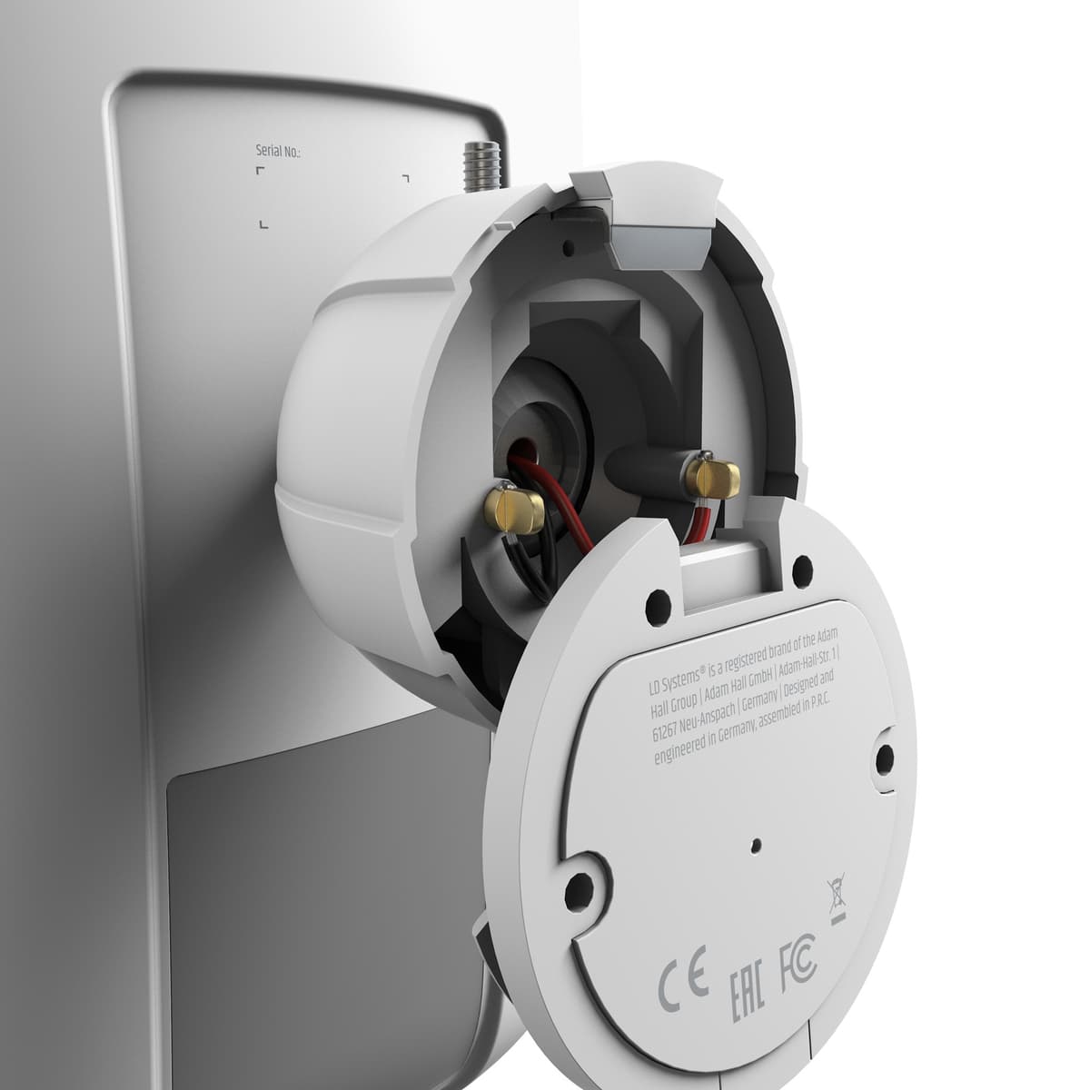 LD Systems DQOR 8 T W Parlante de exterior 8" 70/100 V blanco 120 W