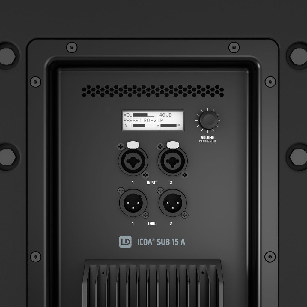 LD Systems ICOA SUB 15 A Subwoofer activo 15" 400 W RMS