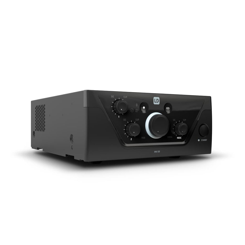 LD Systems IMA 120 Amplificador mezclador de línea 100V/70V 120 W Bluetooth