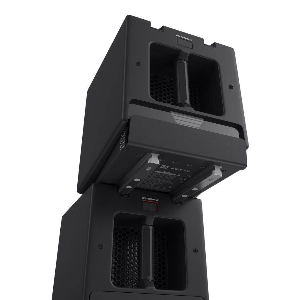 LD Systems MAILA SAT Altavoz satélite pasivo de line array, 6.5" y 5 tweeters de 1"