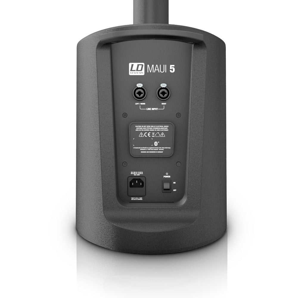 LD Systems MAUI 5 Sistema de PA de columna 200 W con mezclador y Bluetooth