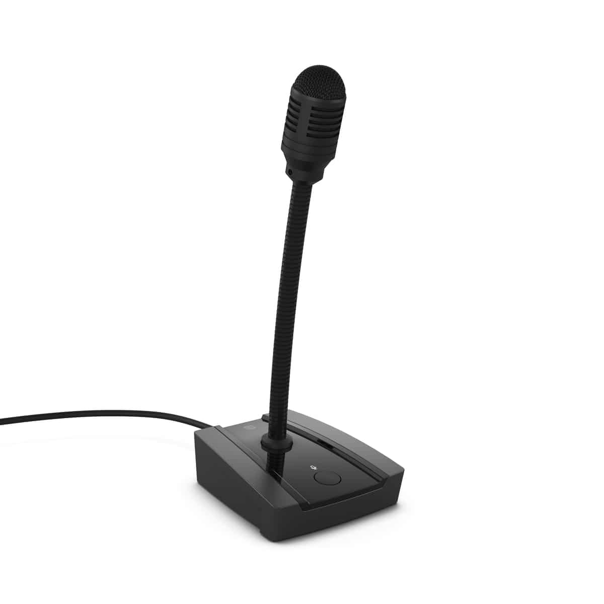LD Systems PAM Micrófono de mesa cuello de cisne con base y salida balanceada