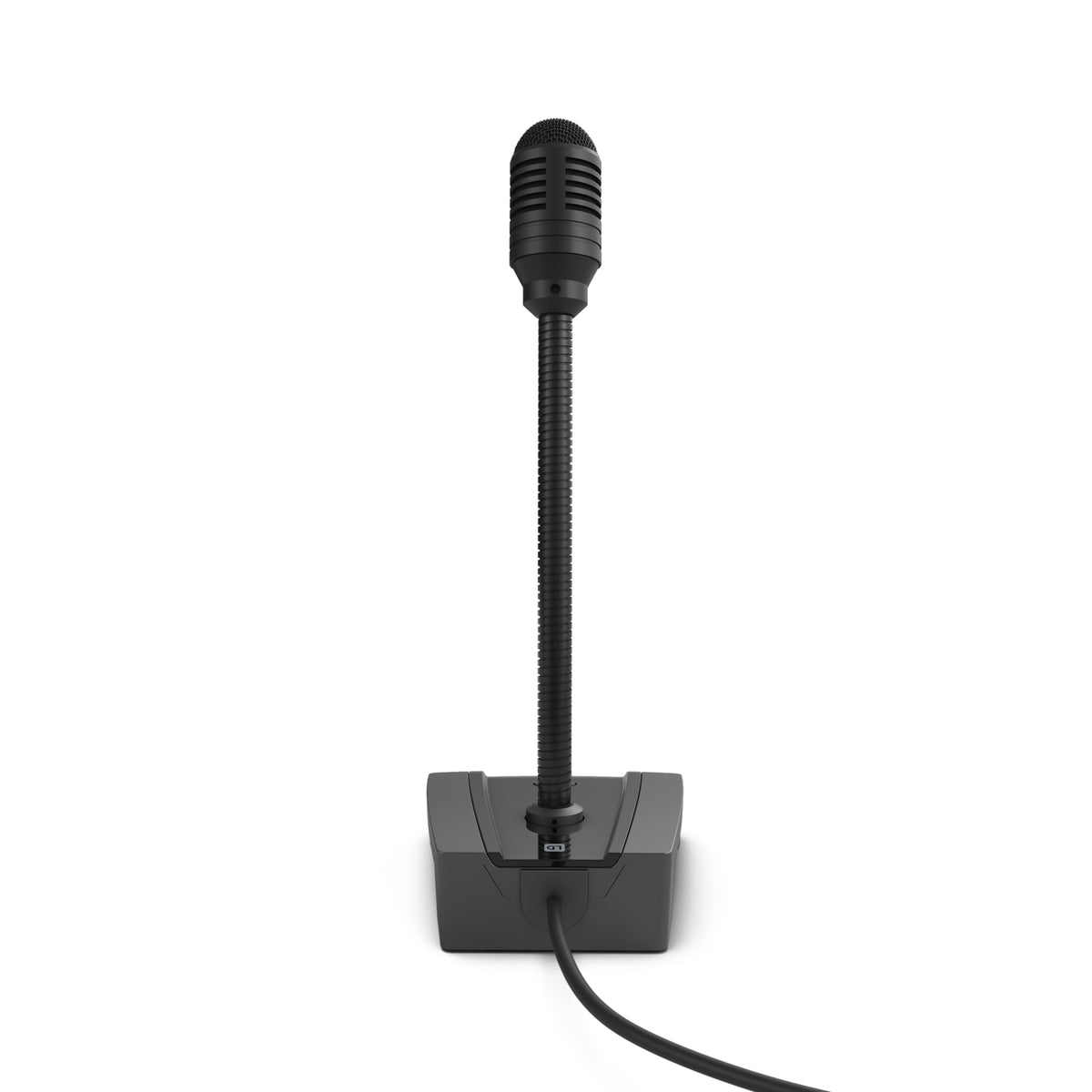 LD Systems PAM Micrófono de mesa cuello de cisne con base y salida balanceada