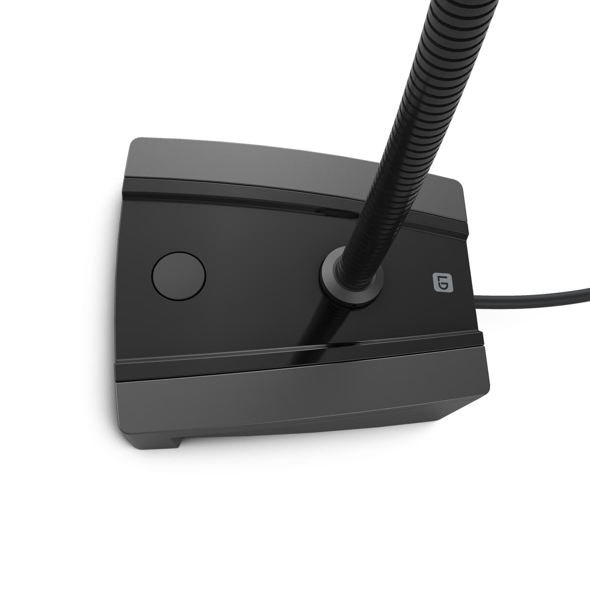 LD Systems PAM Micrófono de mesa cuello de cisne con base y salida balanceada