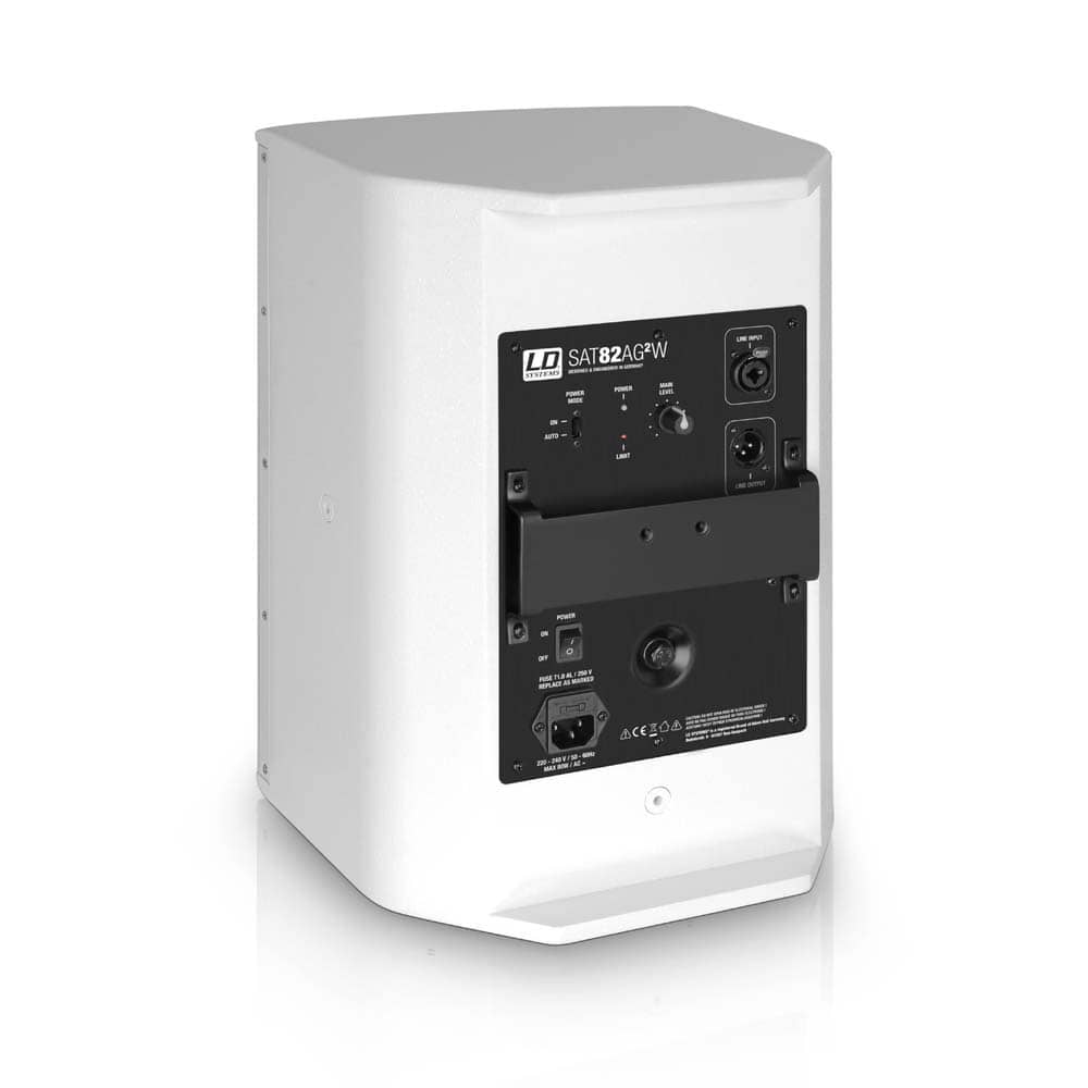 LD Systems SAT 82 A G2 W Caja acústica activa 8" 80 W blanca