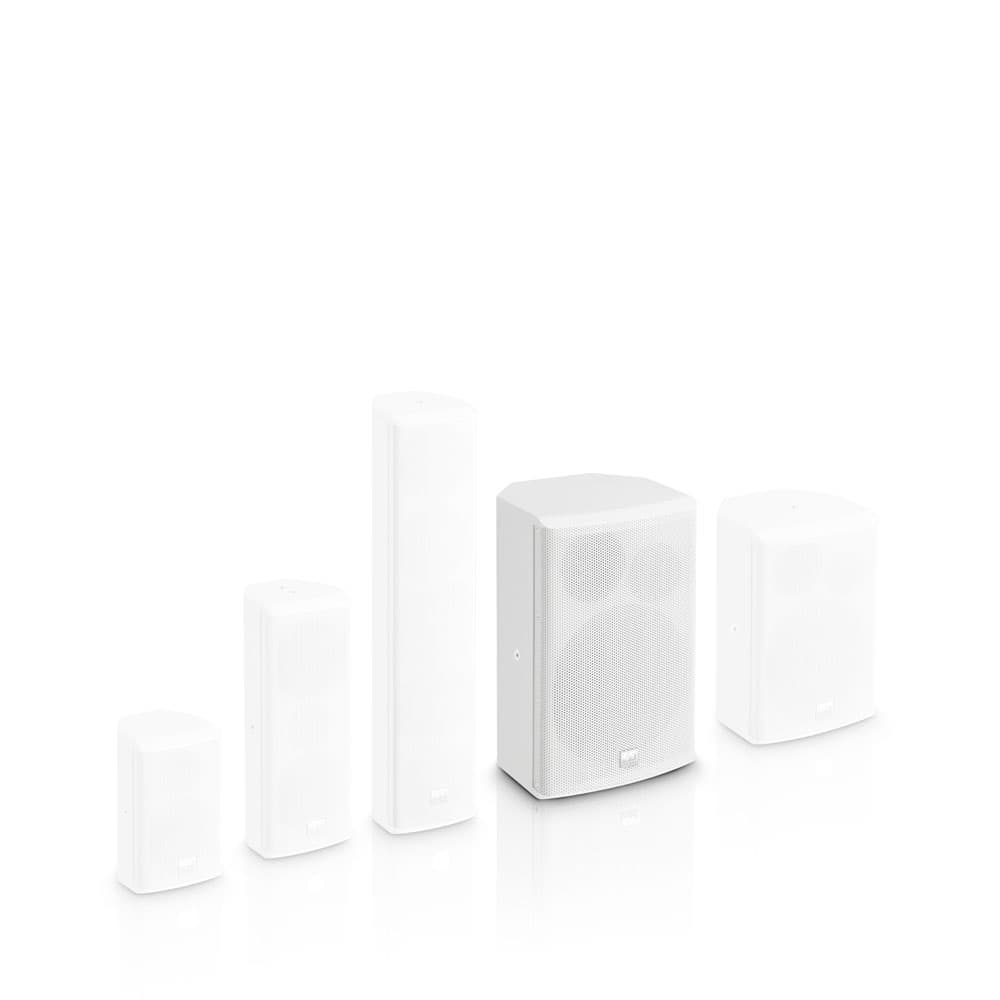 LD Systems SAT 82 A G2 W Caja acústica activa 8" 80 W blanca