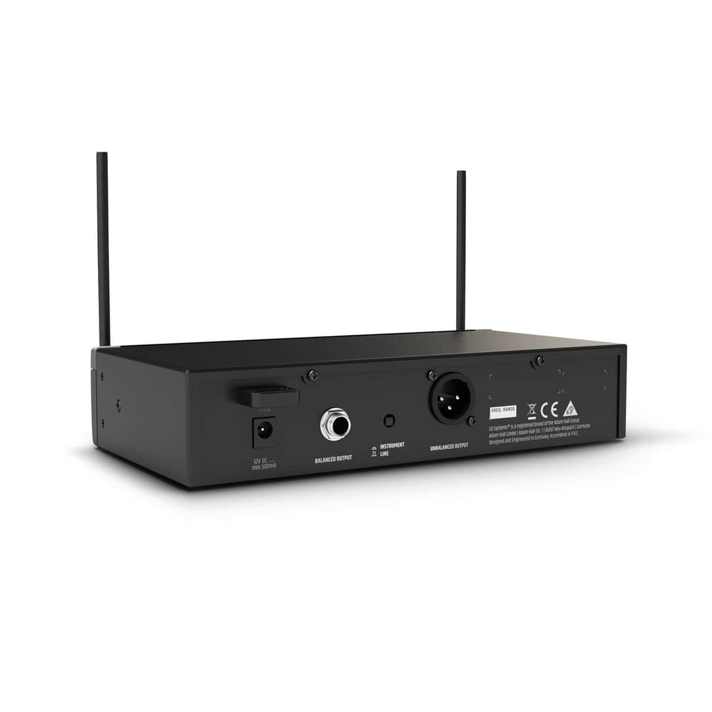 LD Systems U305 BPH Sistema inalámbrico con petaca y micrófono de diadema 584-608 MHz
