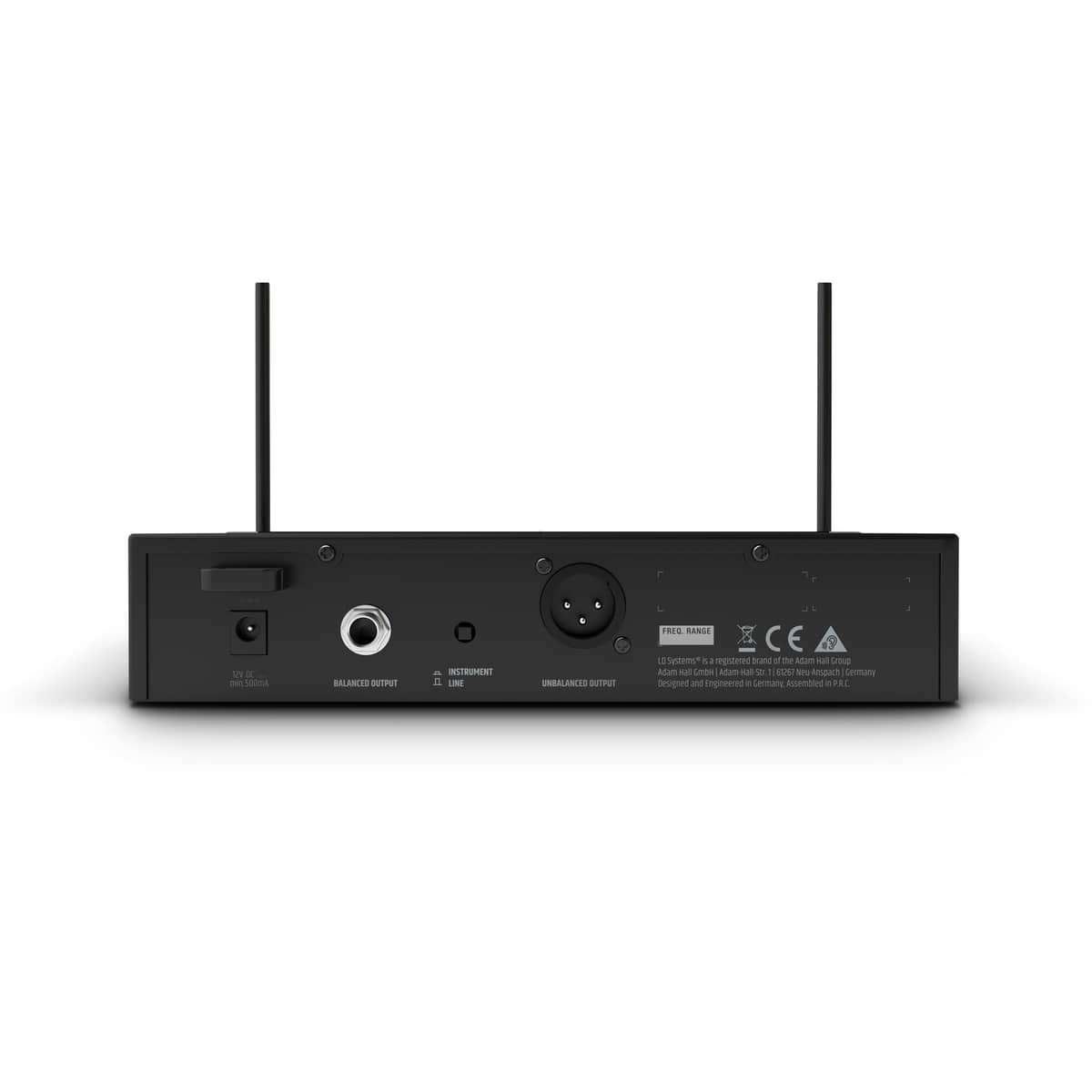 LD Systems U305 BPH Sistema inalámbrico con petaca y micrófono de diadema 584-608 MHz