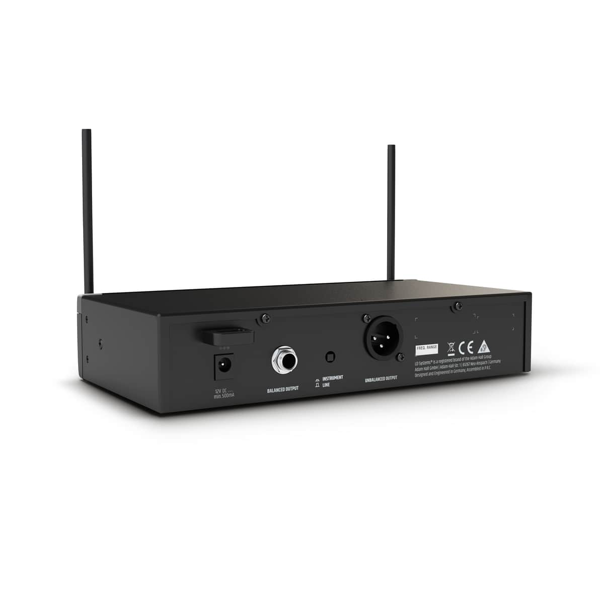 LD Systems U306 BPL Sistema inalámbrico con petaca y micrófono Lavalier 655-679 MHz