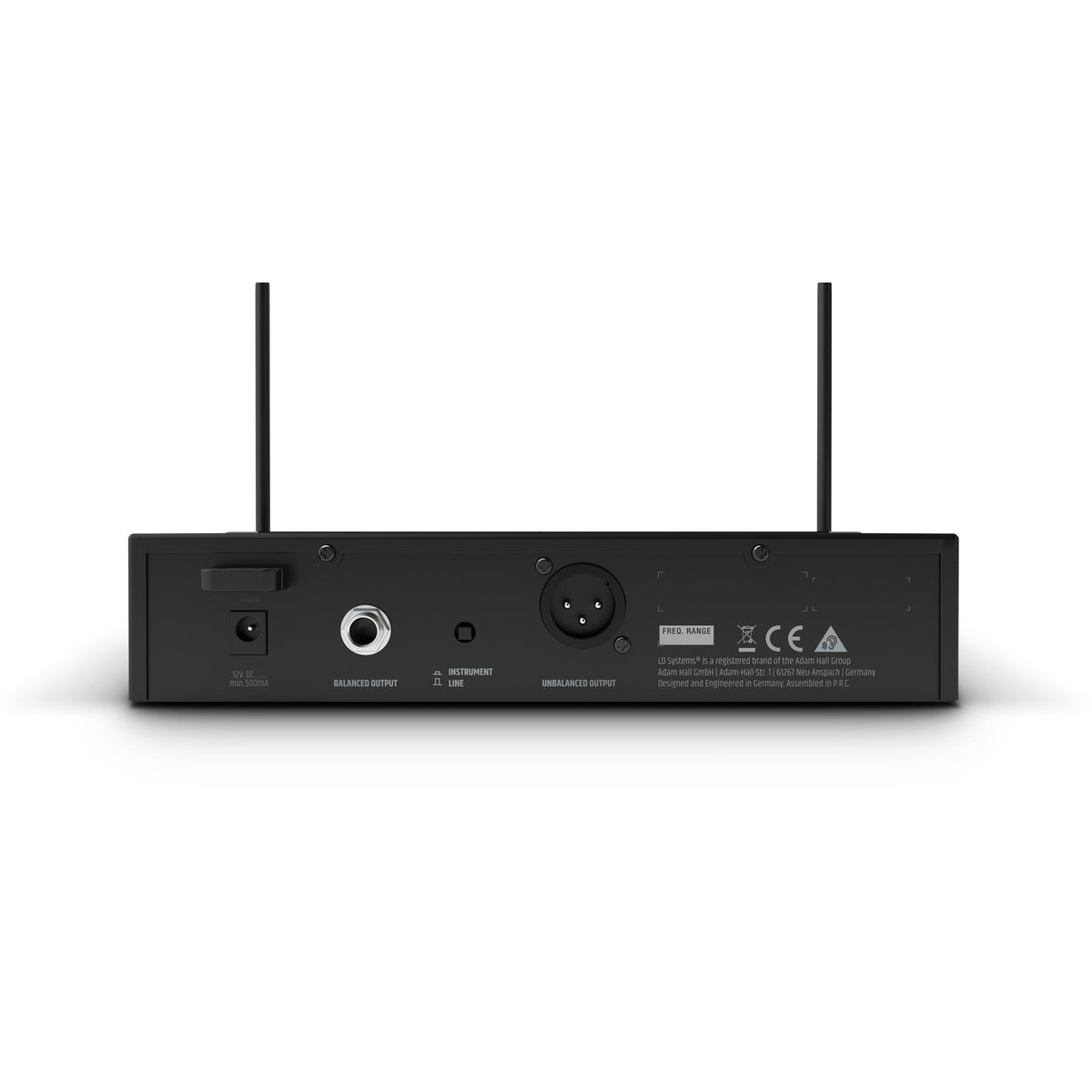 LD Systems U306 BPL Sistema inalámbrico con petaca y micrófono Lavalier 655-679 MHz