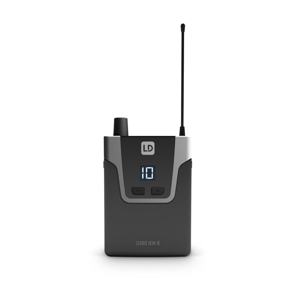 LD Systems U306 IEM R Receptor de petaca para monitoreo in-ear 655-679 MHz