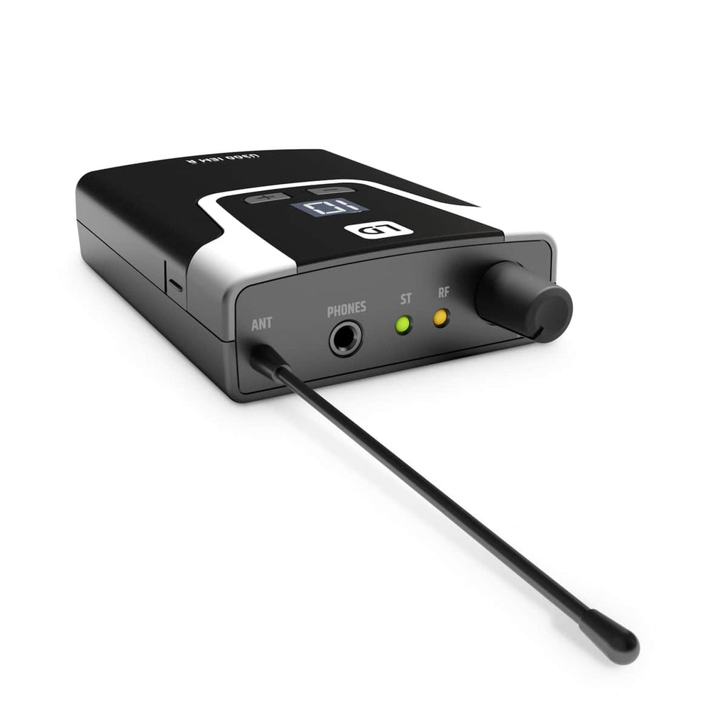 LD Systems U306 IEM R Receptor de petaca para monitoreo in-ear 655-679 MHz
