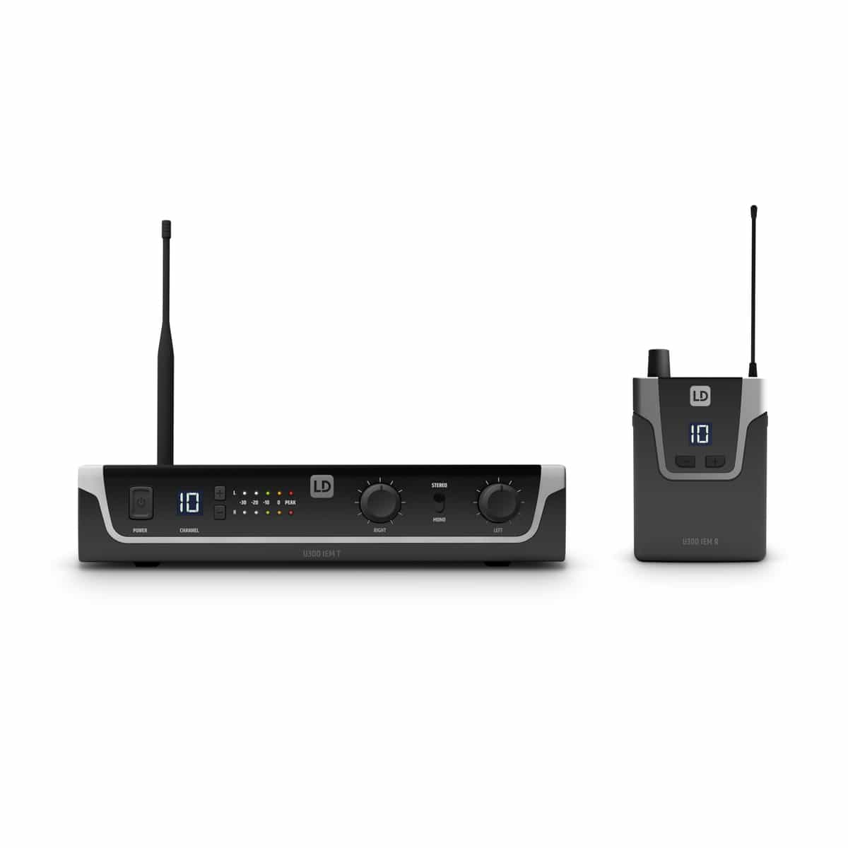 LD Systems U306 IEM Sistema de monitoreo in-ear inalámbrico 655-679 MHz