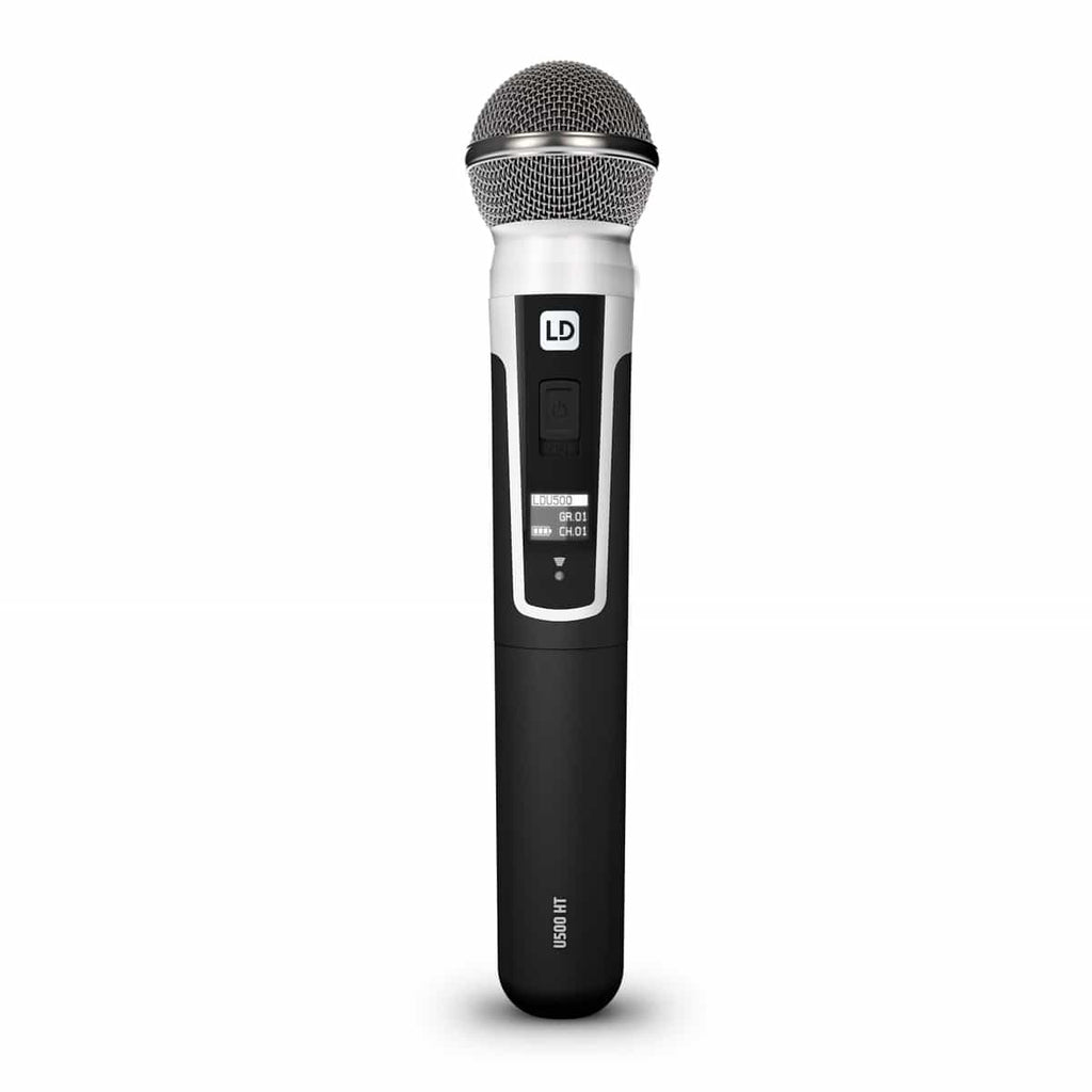 LD Systems U506 HHD Sistema inalámbrico con micrófono de mano 655-679 MHz