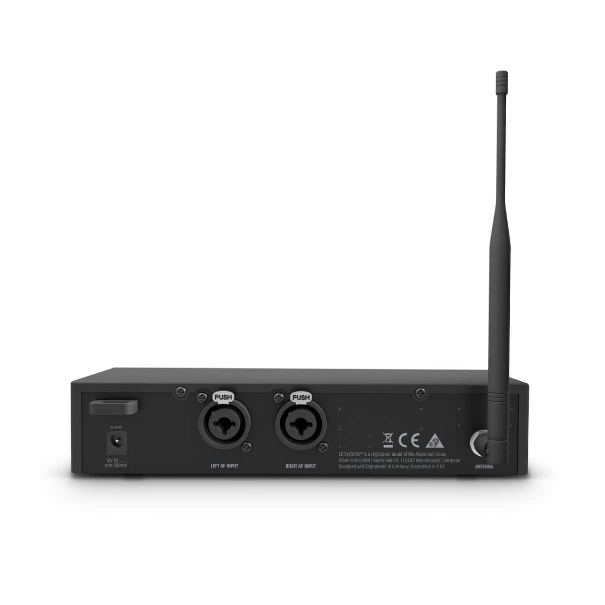 LD Systems U506 IEM Sistema de monitoreo in-ear inalámbrico 655-679 MHz 96 canales