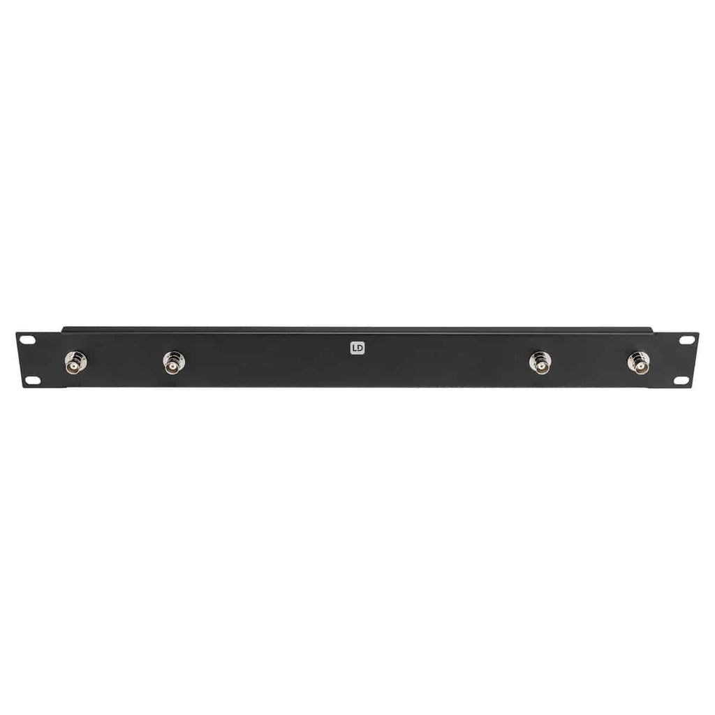 LD Systems ANT RK 4 Kit de montaje en rack para antenas 19 pulgadas con 4 BNC