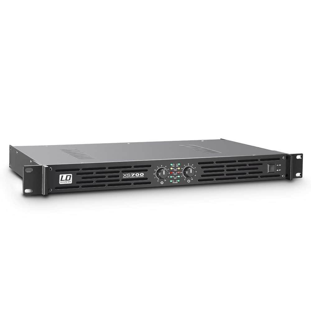 LD Systems XS 700 Amplificador de potencia Clase D 2 x 350 W a 4 Ohmios