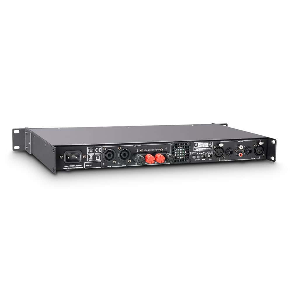 LD Systems XS 700 Amplificador de potencia Clase D 2 x 350 W a 4 Ohmios