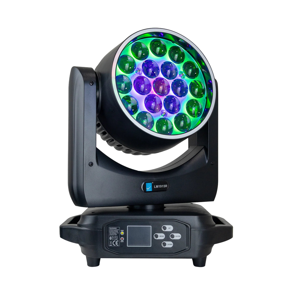 Big Dipper LM1915R Cabeza móvil Zoom RGBW 19x15W DMX RDM