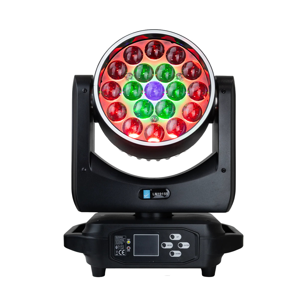 Big Dipper LM1915R Cabeza móvil Zoom RGBW 19x15W DMX RDM