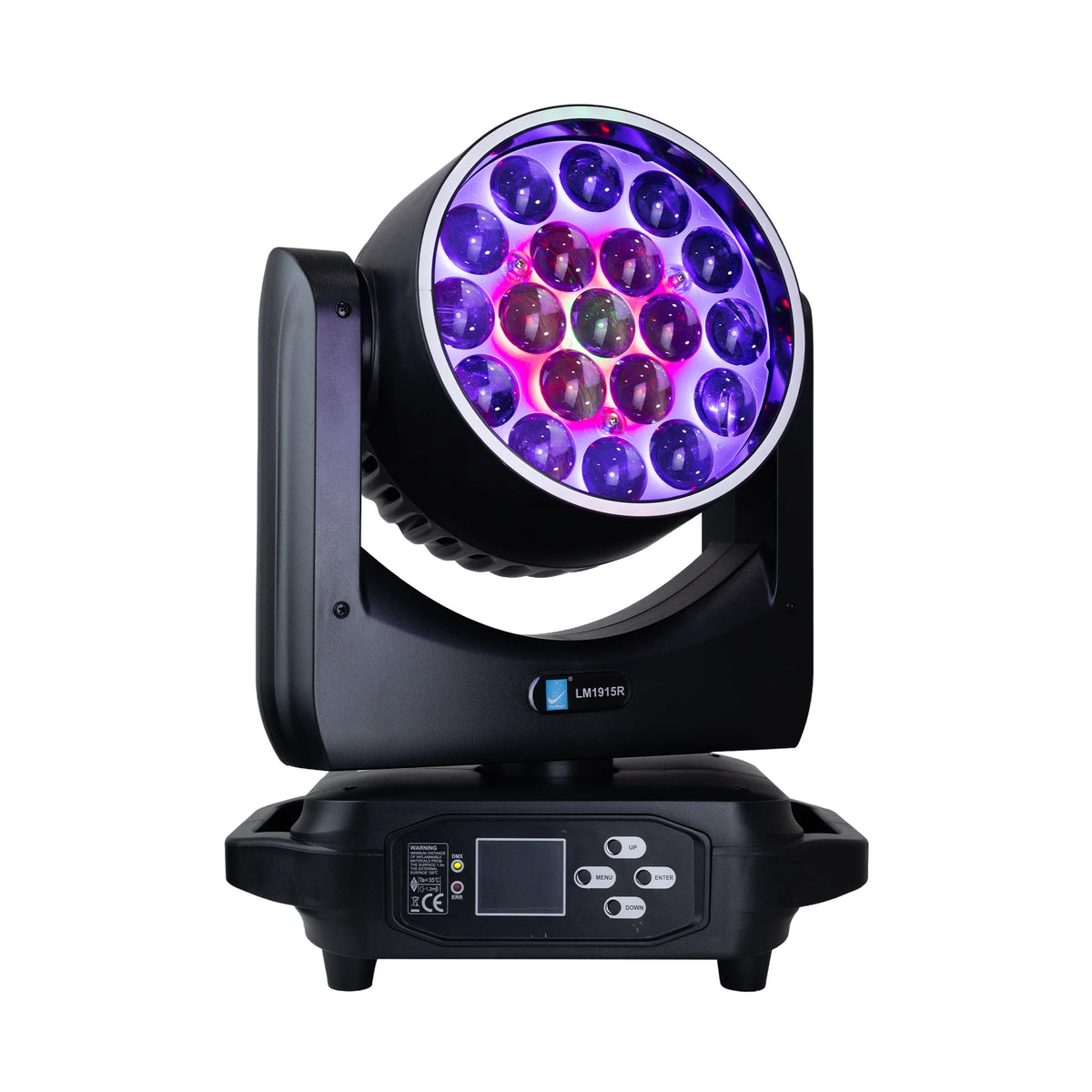 Big Dipper LM1915R Cabeza móvil Zoom RGBW 19x15W DMX RDM